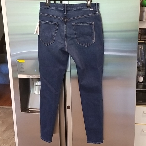 💕MOTHER💕 High Waisted Looker Jeans ~ Until Next Time Skinny High Rise 32 NWT - Picture 7 of 14